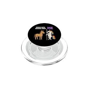 des Gens aux Genoux Originaux et Moi, Un Cheval Licorne PopSockets PopGrip pour MagSafe