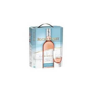 Roche Mazet – Vin Rosé Merlot (3L) – IGP Pays d’Oc – Bag in Box (Lot de 6)