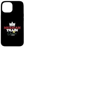 Dominos Lover Jeu de domino amusant Train mexicain Reine Coque pour iPhone 15