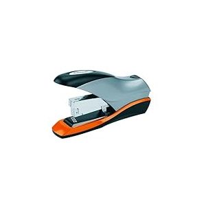 Rexel 2102359 Optima 70 Agrafeuse grande capacité 70 feuilles Argent/Noir/Orange