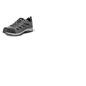 Columbia Homme Crestwood Chaussure de randonnée, Requin Grey, 47 EU Large