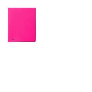 Favorit Neon Porte-vues, 20 vues lisses, 22 x 30 cm, fuchsia fluo