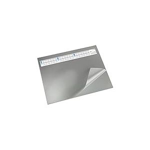 Läufer 44533 Durella DS Sous-main antidérapant avec support et calendrier Transparent Gris 40 x 53 cm