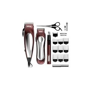 Wahl Home Pro Combo 3in1, tondeuse &agrave; cheveux et barbe, rasoir &agrave; t&ecirc;te filaire, set de toilettage pour homme