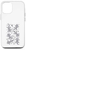 Geckos in Space R&eacute;tro Dr&ocirc;le R&eacute;tro Dr&ocirc;le Coque pour iPhone 12/12 Pro