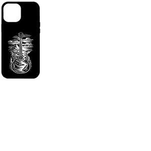 Guitare Acoustique Paysage Art Montagne Rivière Musique Coque pour iPhone 12 Pro Max