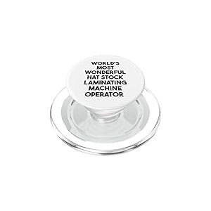 Opérateur de machine à plastifier le plus merveilleux au monde PopSockets PopGrip pour MagSafe