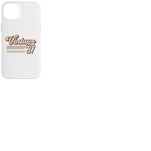 Vintage 1981 Retro Sunset Classic 45 Ans, 45e Anniversaire Coque pour iPhone 14 Plus