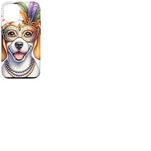 Chien en Porcelaine Mardi Gras Coque pour iPhone 12/12 Pro