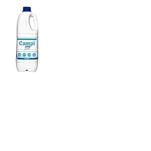 CAMPI Blue 2L – Liquide sanitaire & additif pour toilettes de camping – Produit chimique WC pour toilettes – Pour réservoir d’eaux usées de caravane et camping-car
