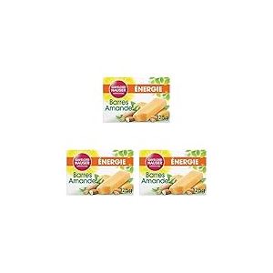 GAYELORD HAUSER - Barres Energétiques Amande - Source de Vitamines E, B1 et B3-3 Paquet de 5 Barres Individuelles
