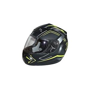 protectWEAR - Protéger Porter un casque H510 Flèche noir mat/jaune fluo - L