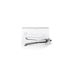 ghd - Lisseur ghd Chronos - Fer à lisser professionnel (Blanc) - Coiffage 3x plus rapide - Des cheveux plus brillants - 2x moins de frisottis - Sans chaleur extrême - Idéal pour tous types de cheveux