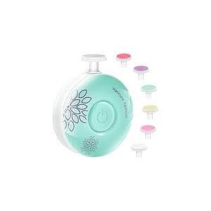 Blendura Lime Ongle Bebe, Lime A Ongle Electrique Bebe 6 En 1 Pour Enfants De Tous âGes, vert