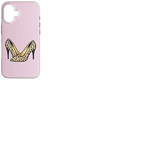 Talons Hauts &agrave; imprim&eacute; l&eacute;opard Coque pour iPhone 16