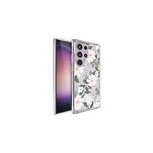 Rifle Paper Co. Coque pour Samsung Galaxy S23 Ultra pour femme [6,8 pouces] [protection contre les chutes de 3,6 m] [chargement sans fil] Coque de téléphone à imprimé floral pour Samsung Galaxy S23