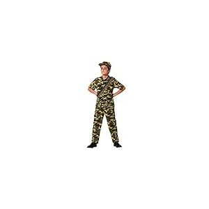 Atosa déguisement militaire enfant 7 a 9 años