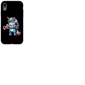 Unicorn Trompette Harmonie Magique Fantaisie Coque pour iPhone XR