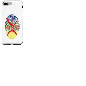 This is My DNA, Drapeau berbère amazigh Kabyle Wear This Coque pour iPhone 7 Plus/8 Plus