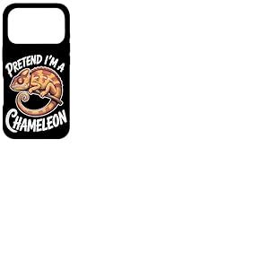 Pretend Chameleon Sleeping Funny Cameleon Coque pour iPhone 17 Pro
