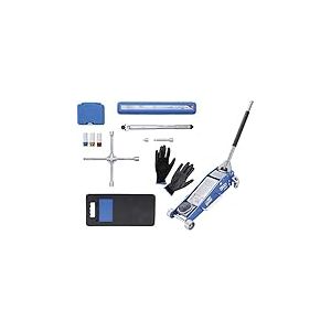 BGS 9681 | Kit pneus pour Changement de Roues avec cric rouleur 2,5 t | 10 pi&egrave;ces