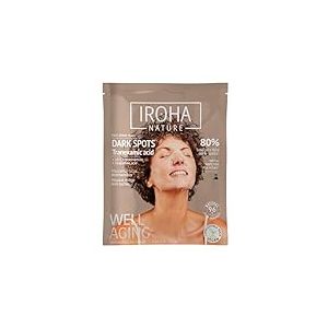IROHA NATURE Masque facial lumineux | Avec acide tranexamique, niacinamide et vitamine C | Aide à unifier le ton et à améliorer la luminosité
