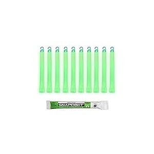 Cyalume SnapLight Vert 15cm Bâton Lumineux Glow Stick Light Stick Fluorescent Durée 12 heures (Boîte de 100)