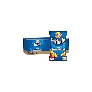 Lay's Fritelle Goût Emmental 80g - Lot de 15