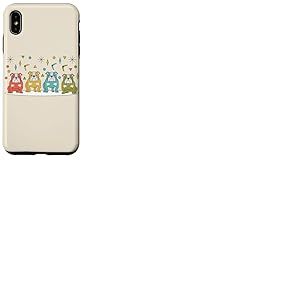 Quatuor de Chiens Moderne Bulldog Retro Atomic Mid Century Coque pour iPhone XS Max
