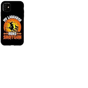 Fusil de Chasse My Labrador Rides Coque pour iPhone 11