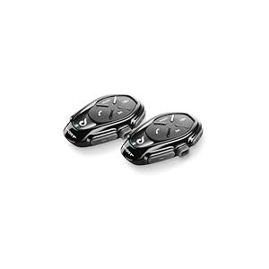 Interphone Sport HD – Double de Casque de Moto avec écouteurs HD HiFi 40, 4 Motards, Distance 1 km, autonomie 20 Heures – Veille 1 000 Heures, TFT, GPS, imperméable, Universel modèle 2024