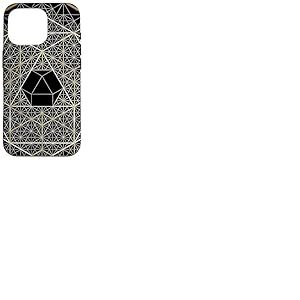 Géométrie sacrée Octaèdre Hexagone Géométrique Hexagone Coque pour iPhone 16 Pro