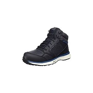 Timberland PRO Homme Reaxion NT FP ESD S3 Chaussure de Protection Incendie et de sécurité, Black Morrocan Blue, 40 EU