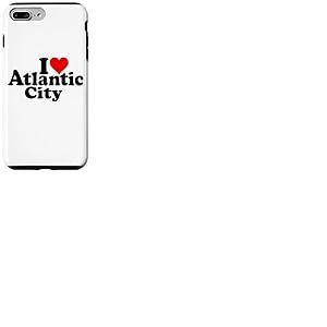 Jersey NJ I Love Heart Atlantic City Coque pour iPhone 7 Plus/8 Plus