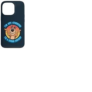 Art « Je ne suis pas têtu, je suis un chien de berger allemand » Coque pour iPhone 13 Pro