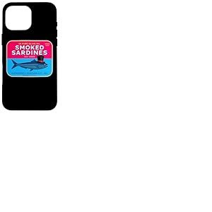 Huile d'olive ajoutée au sel de sardines fumées Coque pour iPhone 16 Pro Max