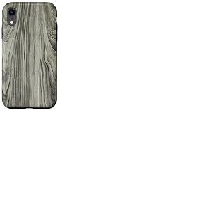 Faux Bois 3 (Imitation Bois) Coque pour iPhone XR