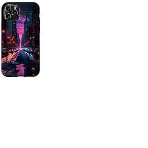 New York Vaporwave Esth&eacute;tique Style R&eacute;tro New York Coque pour iPhone 11 Pro