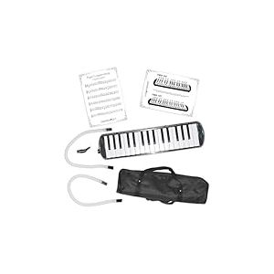 Tuyama Melodica TMD-132 avec étui, embouchure, 2 tuyaux et exemples de partitions - 32 touches