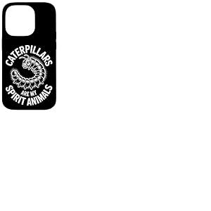 Caterpillar Spirit Animals Funny Caterpillar Coque pour iPhone 14 Pro