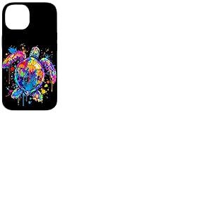 Tortue aux Couleurs Vives Coque pour iPhone 14