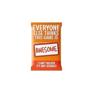 Everyone Else Thinks This Game is Awesome! I Can't Believe It's Not Science Expansion | from Pan-Universal Galactic Worldwide & Cryptozoic | 100 Extra Space Facts | Trivia Game for 2-8 Players 14+