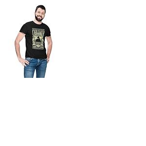 Cotton Division Homme Mepiflrts022 T-Shirt, Noir, 3XL EU