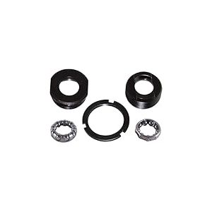 cyclingcolors Cuvette boitier de pédalier avec roulement vélo BSC 34.9mm Noir écrou + Contre écrou vis