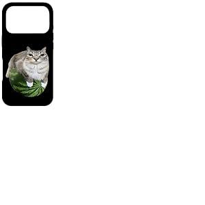 Chat past&egrave;que Chat Silly Cat Meme Coque pour iPhone 17 Pro