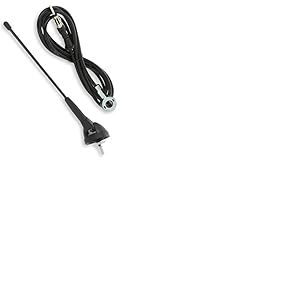 Sound-way Antenne de Toit 19 cm Embout de Rechange Voiture Radio AM/FM/Dab Autoradio 23cm Remplacement Universelle Auto filettage M4 M5 M6