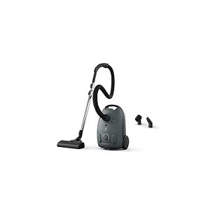 Electrolux Clean 500 Aspirateur avec Sac Puissant EB51C1OG, Compact, l&eacute;ger, &eacute;co Responsible, Suceur Combin&eacute; Lisse, Maniabilit&eacute; Facile, Contr&ocirc;le Manuel de la Puissance, Taille compacte, Vert oc&eacute;an