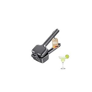 Westmark Pour Piler la glace Cuby Black Edition – Machine à Glace Pilée Manuelle pour Glaçons, Granités et Cocktails – Anthracite