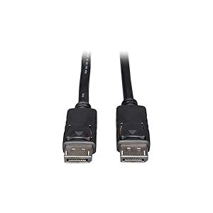 Tripp Lite DisplayPort câble Audio et vidéo numériques avec Verrouillage (M/M) 6.09 m (20-ft.) Noir