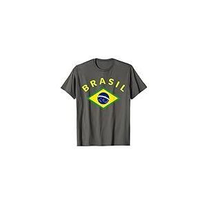 Drapeau du Br&eacute;sil Rio de Janeiro Sao Paul Brazil T-Shirt